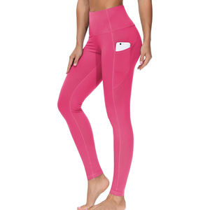 Sublimation de qualité supérieure personnalisé Gym Fitness Legging pour femmes taille haute respirant Sublimation taille élastique Yoga Leggings - Product Image 1