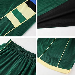 Uniforme de baloncesto juvenil para hombre, camiseta de baloncesto Retro de malla transpirable personalizada, impresión por sublimación de equipo de poliéster 100%, OEM - Product Image 6