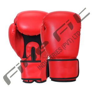 Haute qualité sur mesure couleurs personnalisées gants de boxe gagnants en cuir véritable évacuation de l'humidité fermeture à enfiler gants à enfiler - Product Image 4