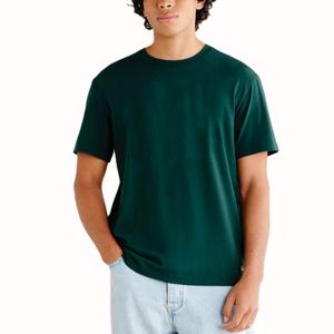 100% camisetas de algodón a granel para hombre, camisetas casuales de secado rápido, stock con colores aleatorios en ropa ecológica - Product Image 4