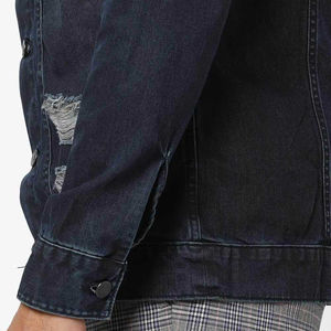 Chaqueta Vaquera Extra Grande para Hombre, Transpirable, para la Temporada de Invierno, Precios Económicos al por Mayor, Chaqueta Vaquera de Talla Grande para Hombre - Product Image 6