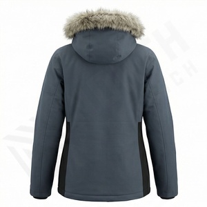 Veste parka matelassée en coton à capuche pour homme, vêtements d'extérieur d'hiver, qualité supérieure, manteau chaud tendance, personnalisable - Product Image 2