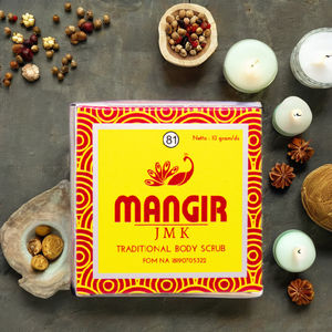 Exfoliante Corporal Tradicional Javanés JMK con Flores Secas, Cúrcuma y Vetiver, Aroma Natural para una Piel Saludable y Radiante - Product Image 6