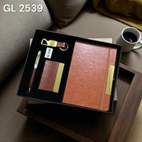 Set de Regalo de Cuaderno 4 en 1 de Lujo con Logotipo Personalizado para Empresas, Producto Promocional Corporativo, Material de Oficina para Pequeñas Empresas
