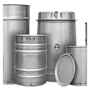 Tambor de aceite de acero de cabeza apretada de carbono de 55 galones a buen precio, tambor de pintura de 200 litros, cubos de hierro químico, barril de aceite diésel - Product Image 1