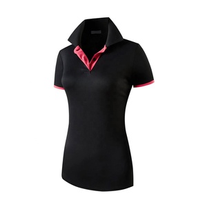 Camiseta Polo de Manga Corta Personalizada para Mujer, Verano 2023, Impresión por Sublimación, Cuello con Botones, Informal, Suéter con Solapa Económico - Product Image 5
