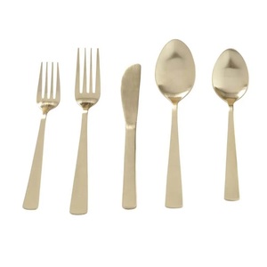 Ensemble de couverts en argent Offre Spéciale, service de couverts en acier inoxydable avec poignée, service de vaisselle, couverts Vintage pour hôtel - Product Image 6