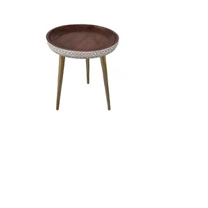Tabouret de table console en incrustation d'os au design moderne pour chambre à coucher et salle d'école Production en gros par une entreprise de fabrication - Product Image 3