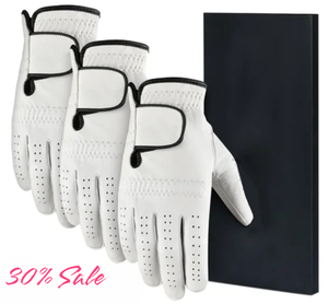 Gants de golf en cuir véritable pour le sport nouvelle arrivée 30% vente - Product Image 1