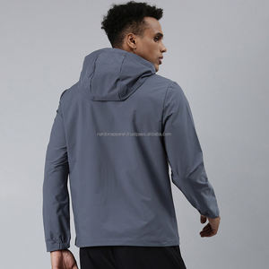 Nardon Apparel Veste vintage grande taille pour hommes coupe-vent en duvet chauffant avec tissu Softshell Fleece Warm Softshell - Product Image 2