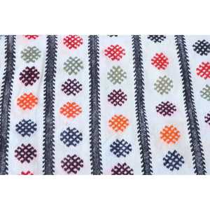 พรมวินเทจขนาดเล็ก 1.8x3 ฟุต พรมขนสัตว์ลายจุดสีขาวสไตล์ตุรกี - Product Image 5