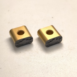 Inserto de Carburo para Reparación de Ruedas de Tren, Serie LNUX, para Torneado Rugoso de Ruedas Ferroviarias - Product Image 6