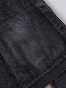 Customized 2025 Hot Selling <b>Black</b> Denim <b>Jacket</b> Oversized Men Casual Jean <b>Jacket</b> Vintage Plain Men Denim <b>jacket</b> for men - Product Image 2
