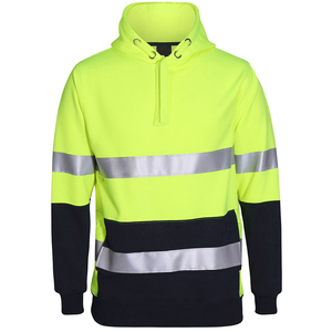 Sweat à capuche réfléchissant haute visibilité de qualité supérieure, vêtements de travail de sécurité avec bande réfléchissante pour les travailleurs du bâtiment, veste réfléchissante de sécurité - Product Image 5
