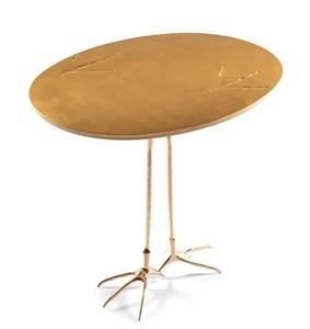 Mesas de alambre de metal duraderas, diseño minimalista, resistente al óxido, perfecto para interiores y exteriores, mesa de centro - Product Image 3