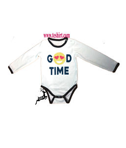 Bamboo Baby <b>Onesie</b>/ropa De Bebes/snap Crotch Baby Romper Eco Friendly Substantial Baby Clothing Tirupur India - Product Image 2