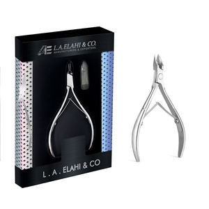 ENSEMBLE de 1 pince à cuticules en acier inoxydable et pince à ongles à ouverture large de la mâchoire-Manucure professionnelle Remover-L.A peau morte. Référence: ELAHI CO - Product Image 1