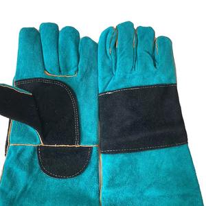 Guantes de Soldadura de Cuero Vacuno Resistentes al Calor, Guantes de Soldadura/Guantes de Seguridad para Protección de Manos al por Mayor - Product Image 3