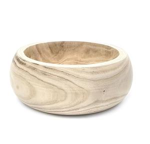 Tazón para Servir de Madera de Acacia de Alta Calidad, Construcción Duradera de Madera Dura, Grano Natural, Superficie Pulida, Ecológico, Apto para Lavavajillas - Product Image 3