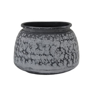 Este diseño es genial con maceta de forma redonda Hierro Metal Color gris Elegante para decoraciones de jardín Estilo moderno Venta al por mayor a granel - Product Image 2