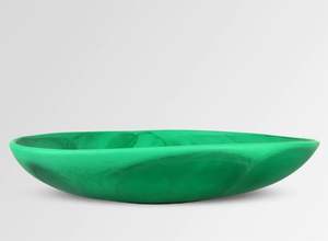 Cuencos Redondos de Resina para Comida o Ensaladas, Cuenco Pequeño de Resina para Servir Pasta y Cereal, Estilo Elegante con Colores Vibrantes - Product Image 3