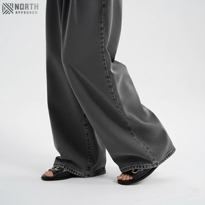 กางเกงยีนส์เอวสูงแบบเรียบง่ายของผู้หญิงกางเกงยีนส์ระบายอากาศได้ดีขนาดพลัสไซส์ออกแบบได้ตามต้องการสำหรับ2025 - Product Image 6