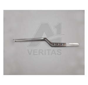 German Stainless Steel A-1 VERITAS Yasargil Tumor 22 cm Manual Forceps for Abdominal Surgery | Hemolock Clip Medic Instrument CE - Product Image 5