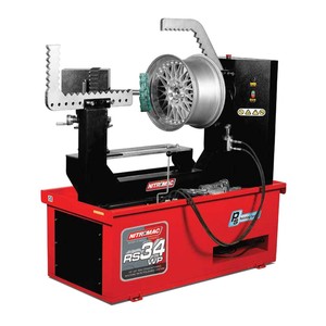Máquina enderezadora y pulidora de ruedas Nitromac RS34WP de 10-34 pulgadas, fabricada en Turquía - Product Image 1