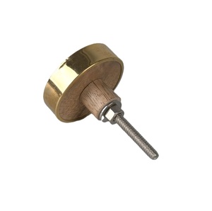 Poignées de placard en incrustation de nacre fabriquées à la main Poignées élégantes en laiton incrusté de nacre pour armoires de cuisine modernes - Product Image 4