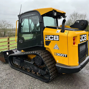 Proveedor directo de JCB 300T Minicargadora usada cargadora frontal con motor Cat 4x4 4WD Crawler con cubo - Product Image 5