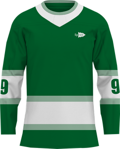 Venta al por Mayor OEM: Camiseta de Hockey sobre Hielo Clásica para Adultos, Estilo USA Internacional, Personalizable, Transpirable, 100% Poliéster, Secado Rápido - Product Image 2