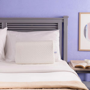 Almohada de tamaño grande y moderna ajustable de lujo, almohada de espuma viscoelástica tamaño King para dormir, almohada rectangular tejida de algodón 1000 GM - Product Image 1