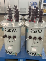 Prix d'un transformateur monophasé immergé dans l'huile, monophasé, 25 kVA, 100 kVA, 333 kVA, entrée 7,62 kV, 50/60 Hz, IEC60076