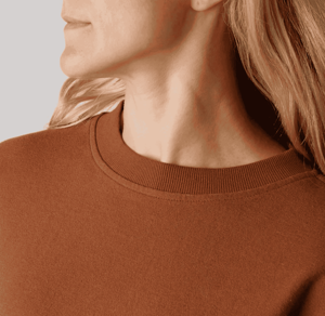 Sudadera de Forro Polar Grueso para Mujer, Cálida, de Moda Invernal, Corte Holgado, Colores y Tallas Personalizadas, Pedidos al por Mayor OEM ODM - Product Image 3