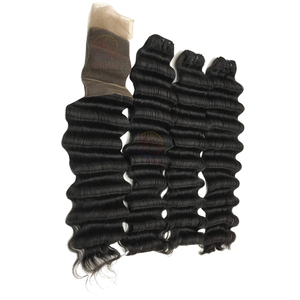 Meilleurs vendeurs de cheveux bruts vietnamiens en gros Extension de paquets de cheveux humains vierges Remy Hair Deep Wave - Product Image 5