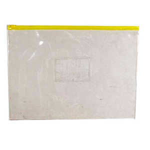 Enveloppes en plastique transparent avec fermeture à glissière Protection sécurisée pour documents - Product Image 3