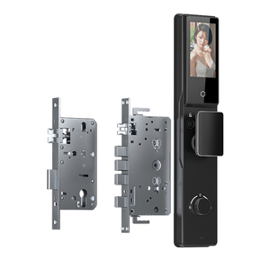 Serrure intelligente TUYA avec reconnaissance faciale 3D, écran de 4,5 pouces, caméra sans fil automatique, empreinte digitale et interphone visuel - Product Image 4