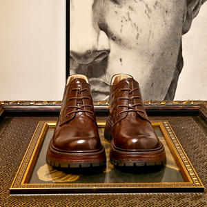 Zapatos Mocasines de Piel de Becerro con Detalles Cosidos a Mano y Soporte para el Arco del Pie, Zapatos de Vestir para Hombre - Product Image 3