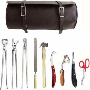 Juego de Instrumentos Quirúrgicos Veterinarios Reutilizables en Estuche Enrollable de Acero Inoxidable Personalizado OEM, Cumple con la Normativa MOL - Product Image 6