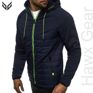 Veste rembourrée professionnelle pour hommes Slim Fit pour l'hiver Utilisation extérieure Tissu de toile personnalisable - Product Image 3