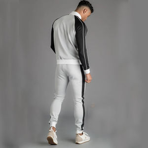 Ventes en gros de survêtements pour hommes, personnalisés, unis, antibactériens, coupe ajustée, avec cordon de serrage, ensembles de survêtements, sweats à capuche, sweats-shirts, poids lourd, 100% - Product Image 2