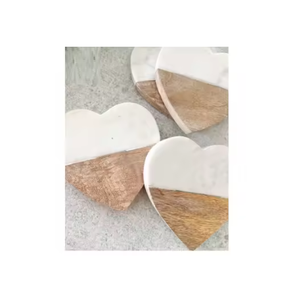 Excellent Quality Designer Marble Wood <b>Tea</b> <b>Coasters</b> Table Top Home Kitchen Hotel Use Party Drink <b>Coasters</b> Hot Selling - Product Image 2