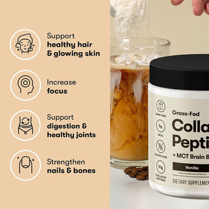 Polvo de proteína de colágeno múltiple orgánico clínicamente probado para promover la salud de las articulaciones del cabello y la digestión - Product Image 4