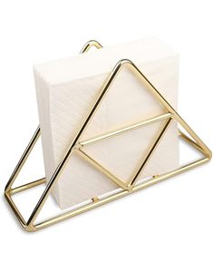 Porte-mouchoirs en métal pour table à manger, porte-papier de soie-porte-mouchoirs-porte-serviettes pour table à manger - Product Image 3