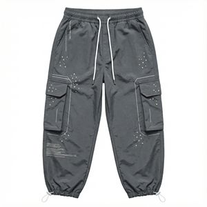 Pantalones Cortos Afrofuturistas Premium para Hombre, Estilo Urbano, Moda Viral, Estampado Puff de Alta Densidad, Prenda Cultural - Product Image 6