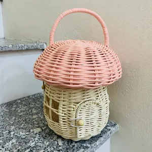 เครื่องประดับหวายคริสต์มาสทำมือสำหรับตกแต่งต้นคริสต์มาสที่เป็นมิตรกับสิ่งแวดล้อมทำจากวัสดุหวายธรรมชาติ - Product Image 4