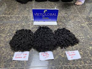 ผมลอนแบบชาวพม่าสีธรรมชาติต่อผมสองชั้น - Product Image 3