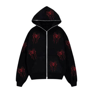 Sudadera con Capucha Casual de Estilo Urbano para Hombre, 100% Algodón, Peso Pesado - Product Image 1