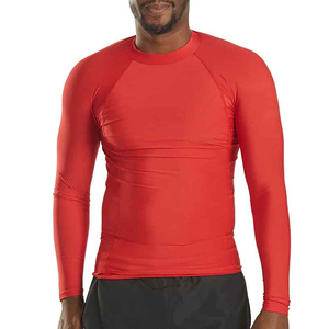 Custom Printed <b>Mens</b> <b>Rash</b> <b>Guard</b> Compression Shirt Long Sleeve Gym Training Surf Top OEM Factory Sportswear 2025 - Product Image 6