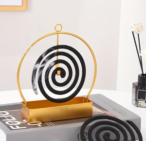 Soporte de bobina de hierro con acabado negro Soporte de metal decorativo elegante para el hogar Cocina Restaurante y uso diario - Product Image 5